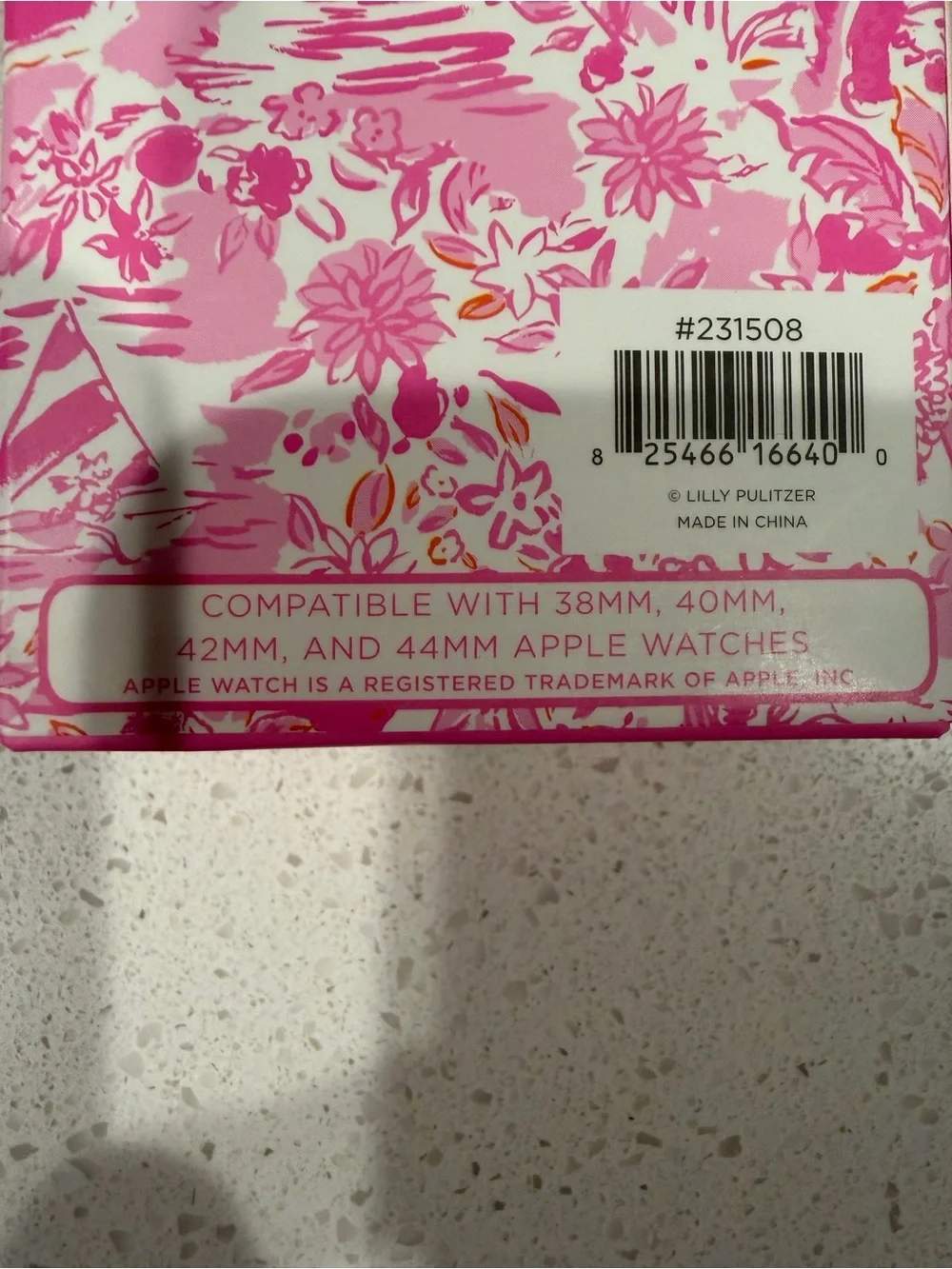 Lilly Pulitzer Scrunchie Apple Watch Band